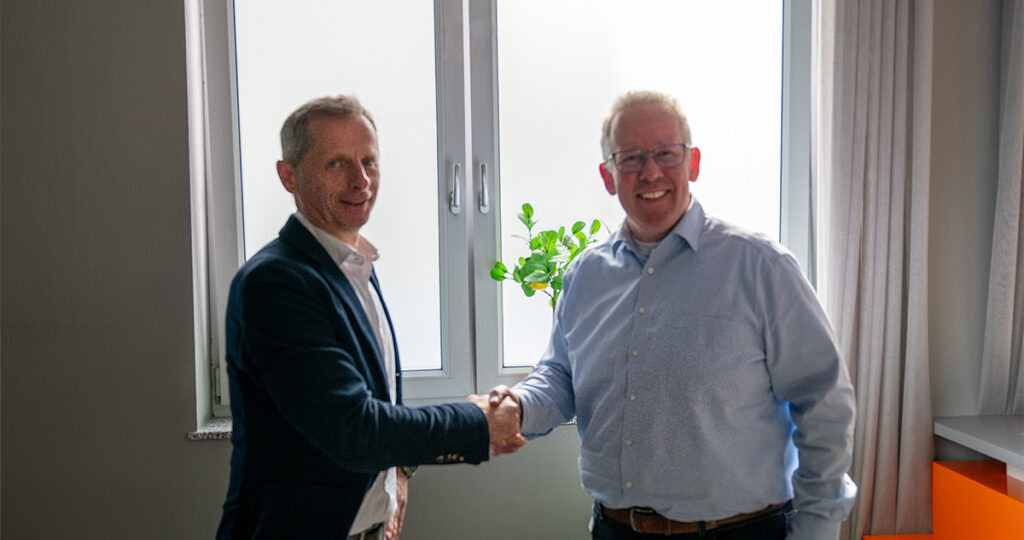 Lars Schneider und Martin Böddecker beim Strategietreffen